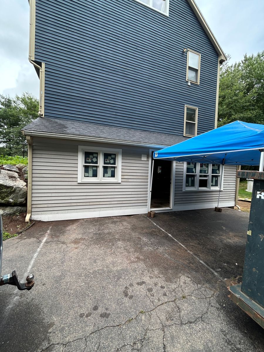 Siding and Trim for SJ Burke Construction in East Bridgewater, MA