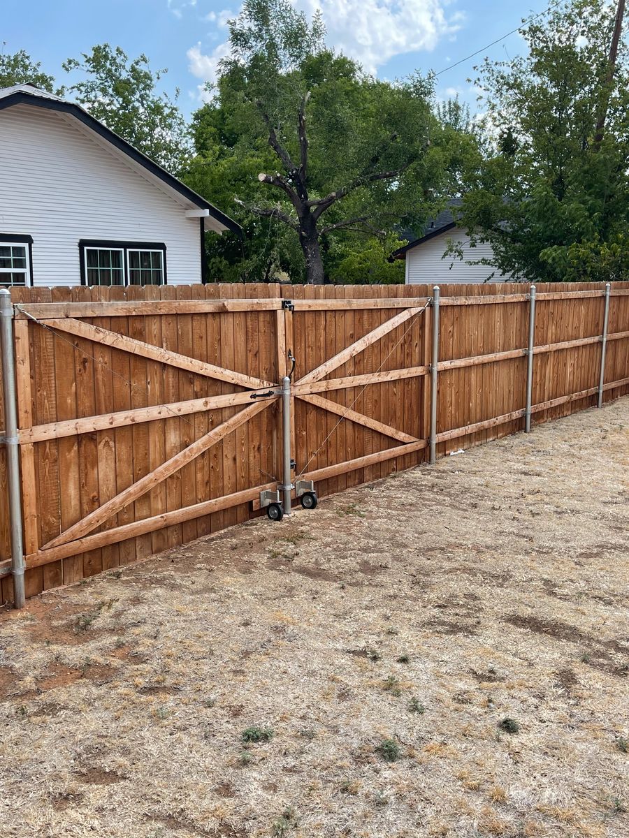 Fencing for Elite Horizons in Abilene, TX