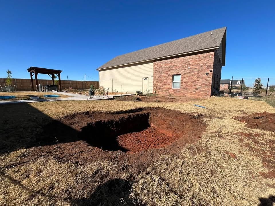 land clearing & brush work for Rodriguez Landworks in Oklahoma City, OK