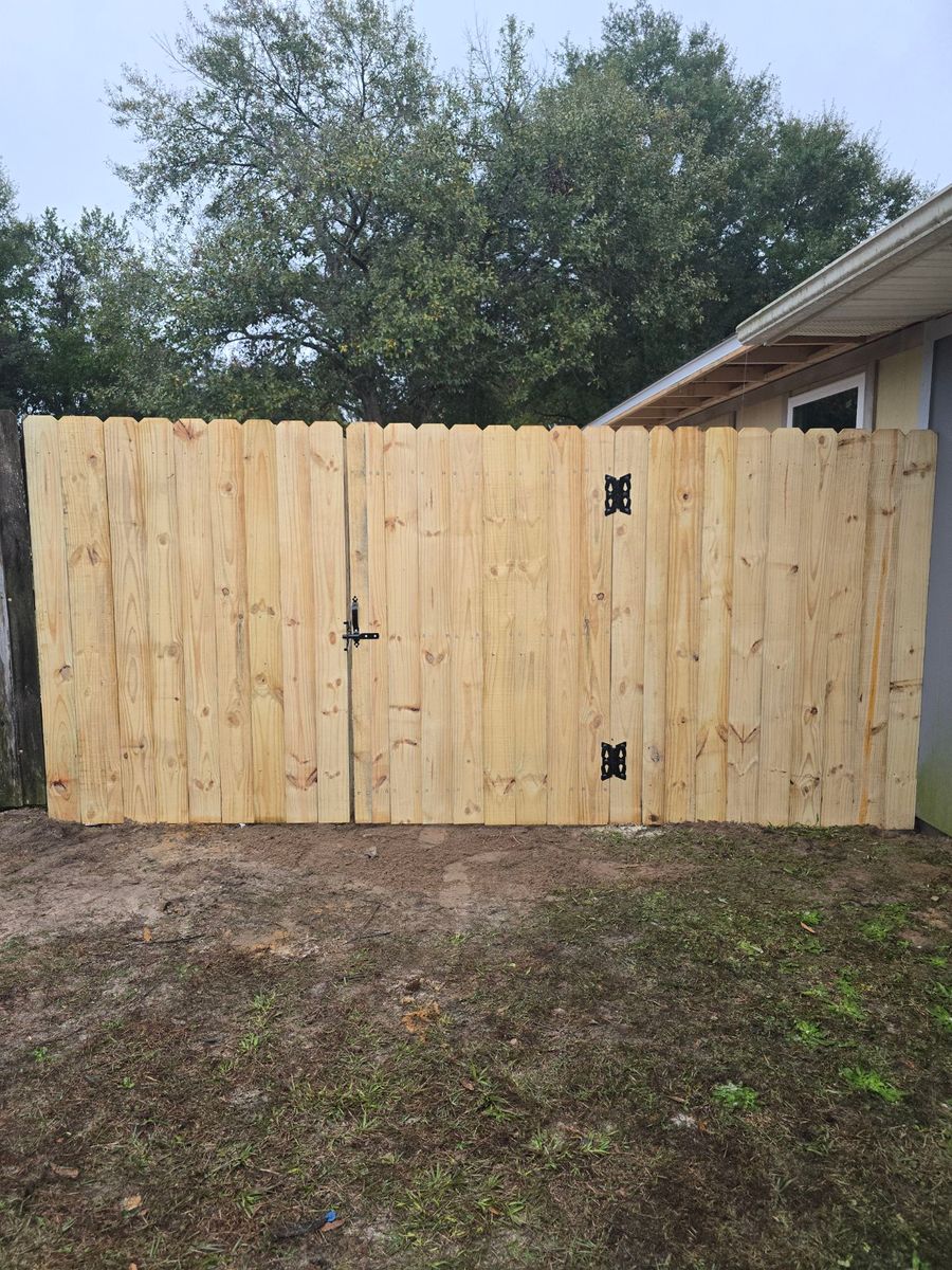 Fence Repair for Phillips Fencing Solutions in Pensacola, FL