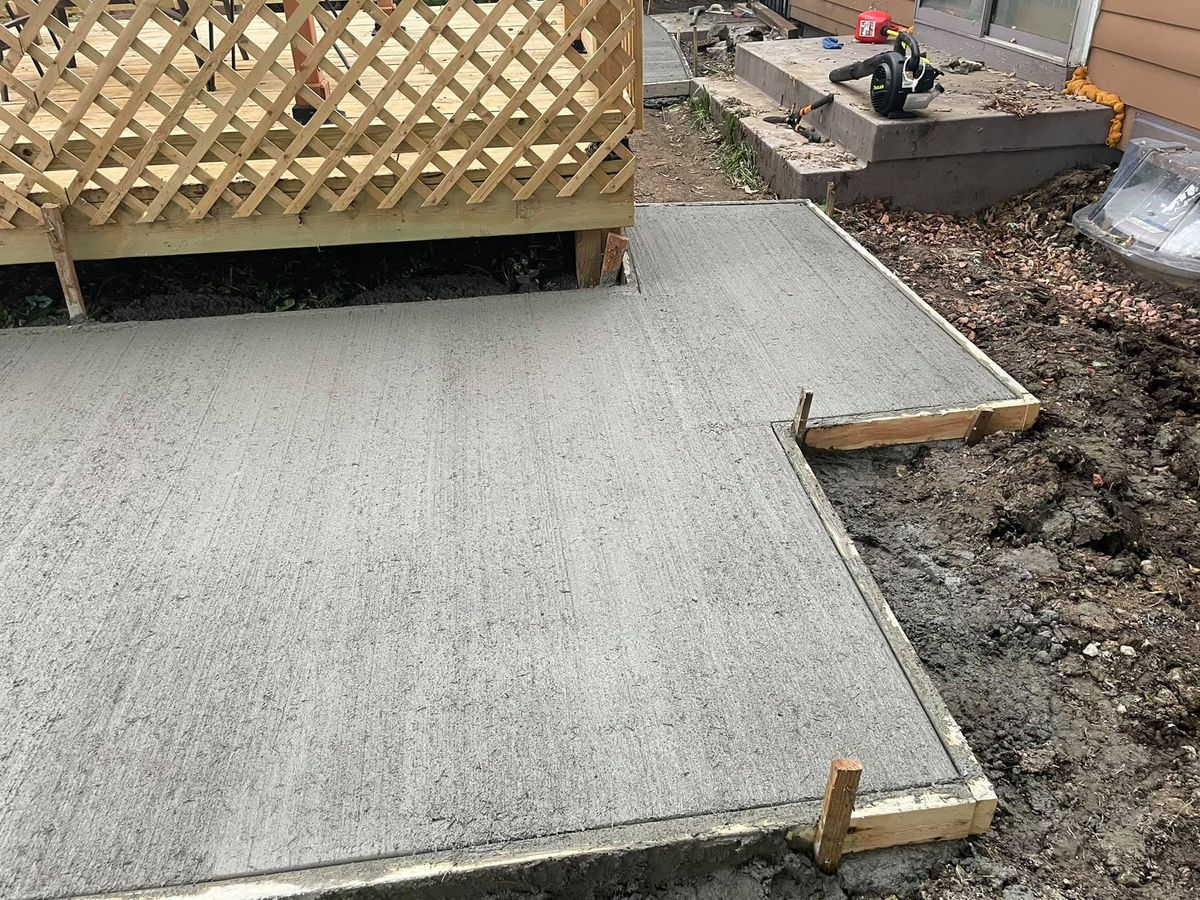 Sidewalk Installation for Hop-2-It in Topeka, KS