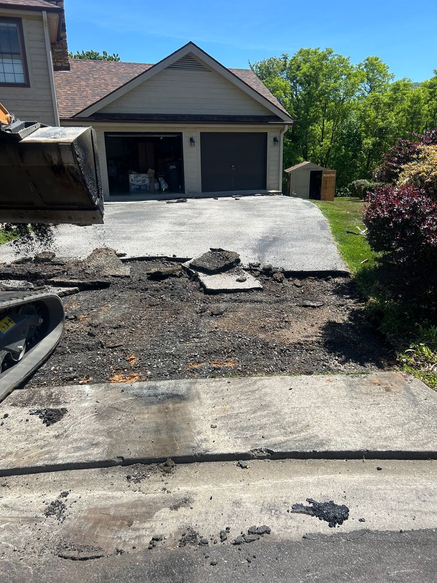 Milling for James R Carter Paving in Roanoke, VA