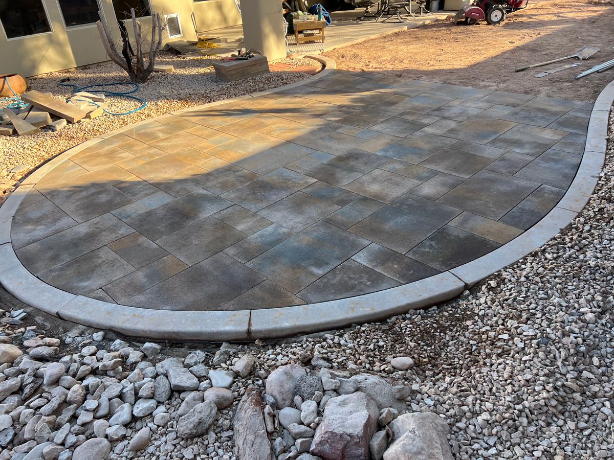 Patio Design & Construction for Villegas Landscape & Maintenance in St. George, UT