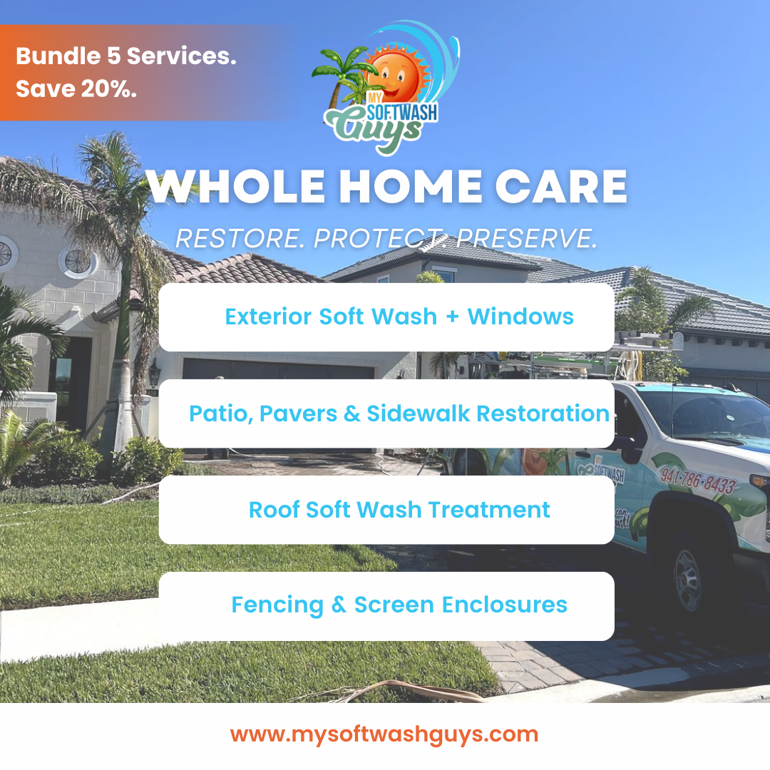 Flat Surface Cleaning for My Soft Wash Guys in Venice, FL