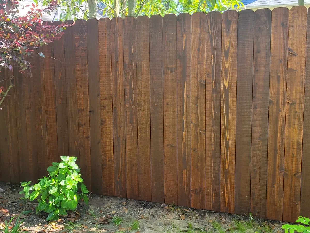 Semi Transparent Staining for Champs Construction in Dallas, TX