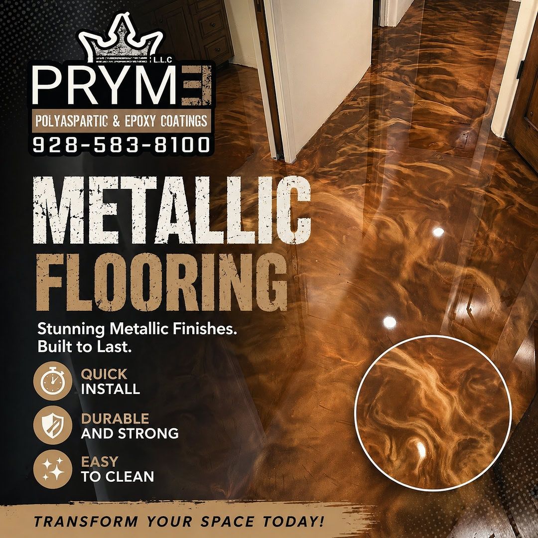 Polyaspartic Coatings for PRYME EPOXY LLC in Mayer, AZ