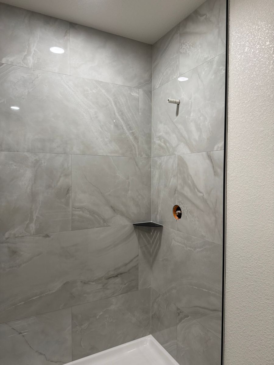 Bathroom Tiling for Dakota Tile & Stone in Belle Fourche, SD