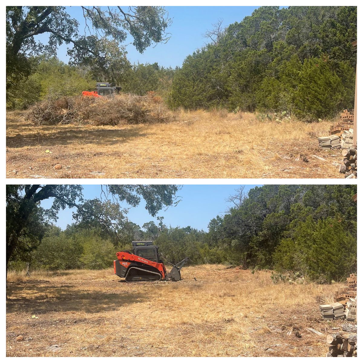 Land Clearing for 512 Land Clearing in Blanco County, TX