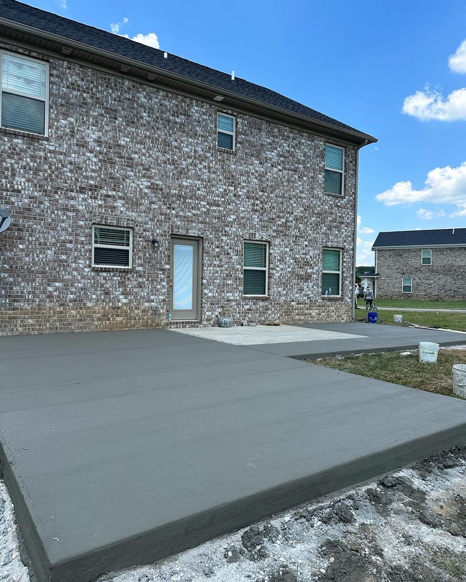 Concrete Slab Construction for Prestige Concrete in Nashville, TN