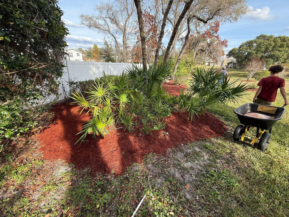 Fall Clean Up for Kramer & Son’s Property Maintenance in Hudson, FL