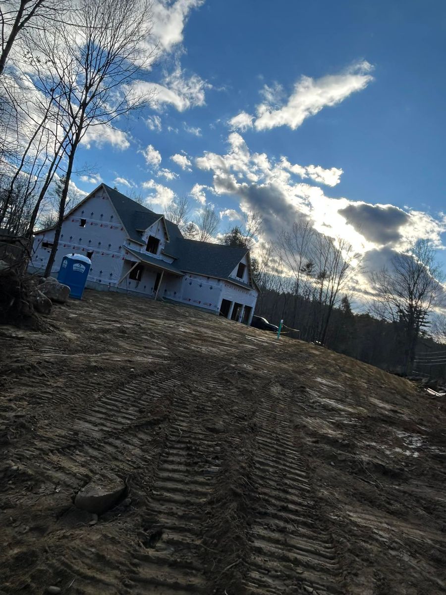 Land Grading for M.J. Merrill & Sons Excavation in Manchester, NH