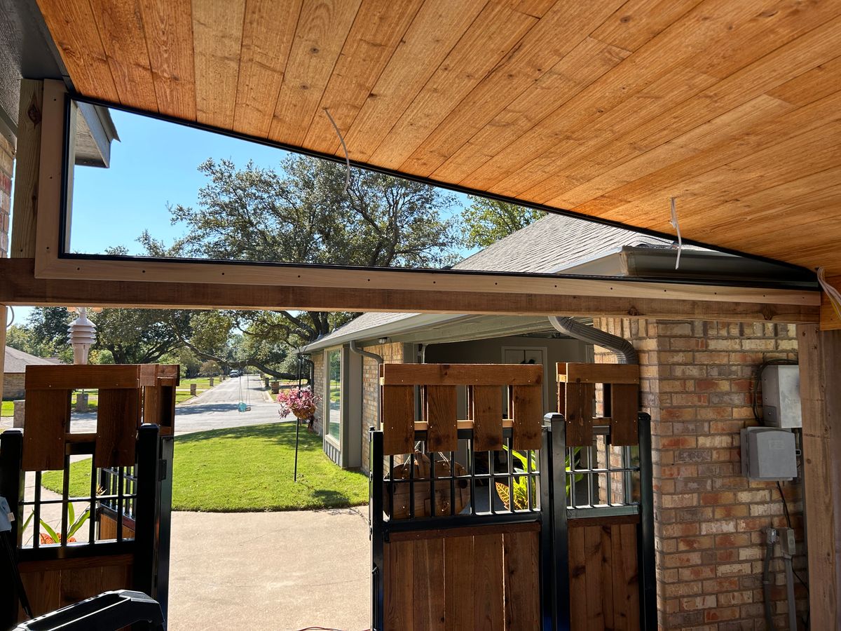 Blinds or Electronic Roller Shade installation for Light It Up AV and Turf in Keller, TX