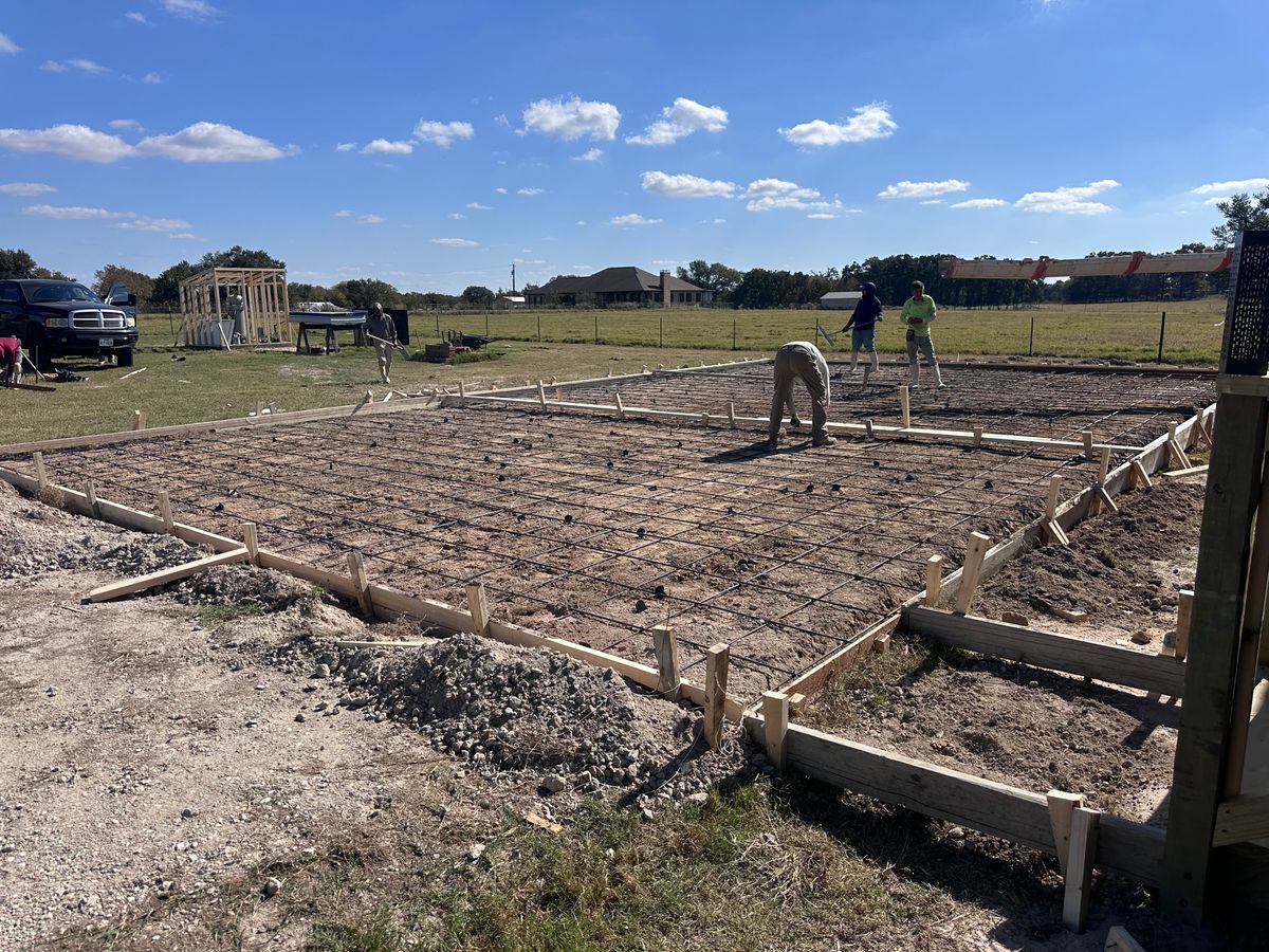 Concrete Slab Construction for Concrete Jungle in Dallas, TX