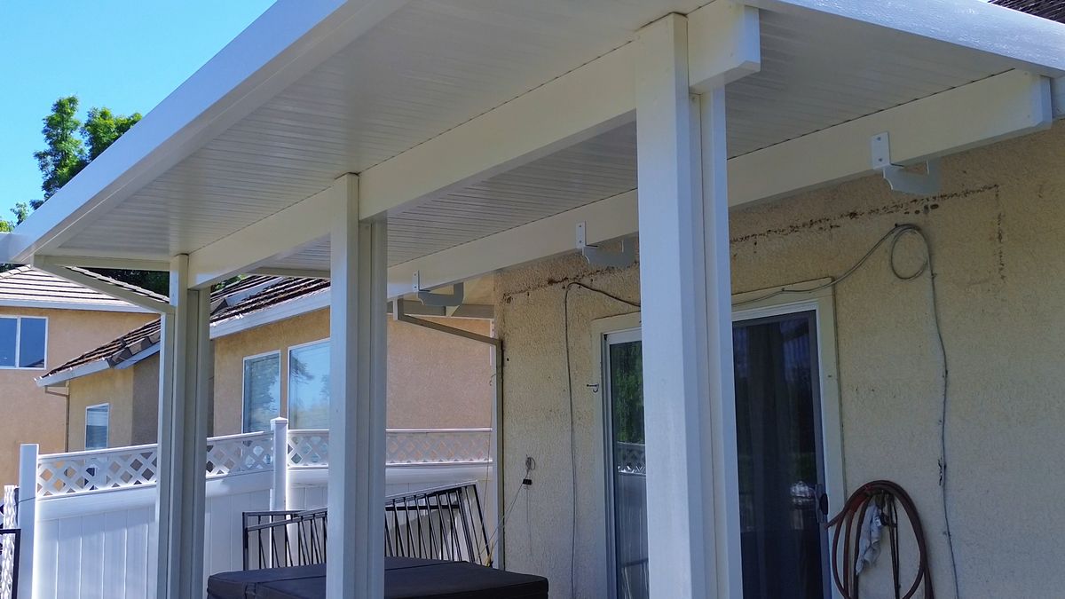 Patio Cover Construction for Austin LoBue Construction in Cottonwood, CA
