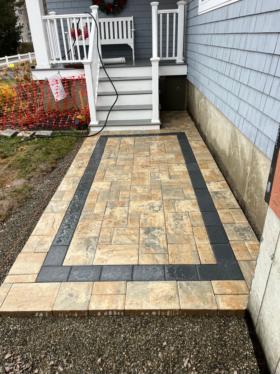 Patio Design & Construction for Evolution Landscaping and Construction  in Charlestown, RI