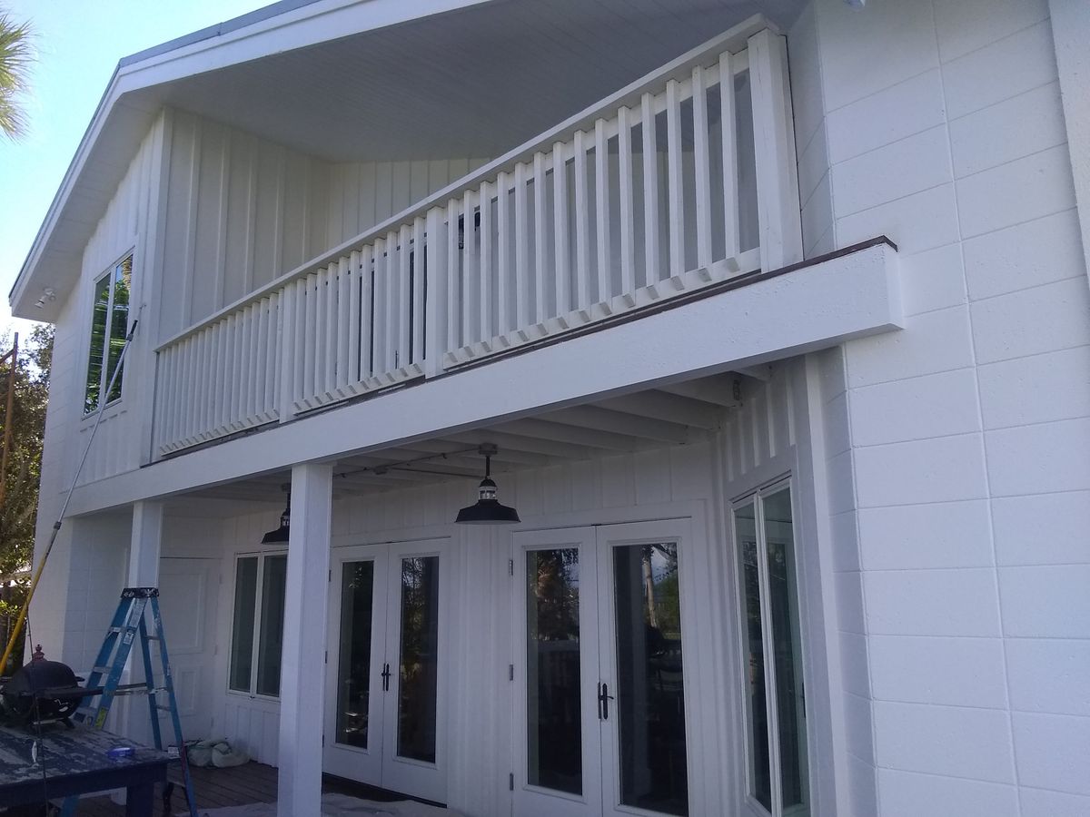 Exterior Painting for Cintim Worldly Creations in Jupiter, FL