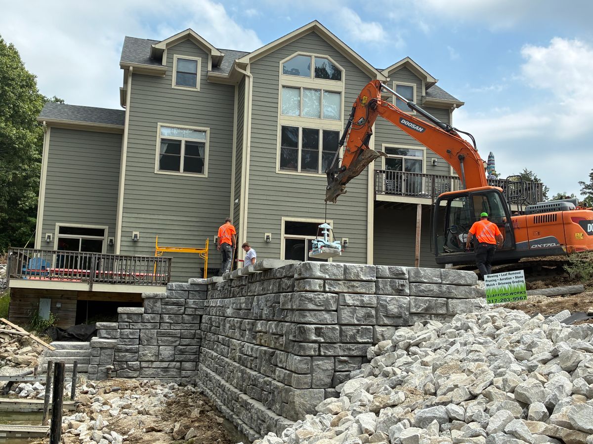 Hardscaping for Stafford.Works in Brownsburg, IN