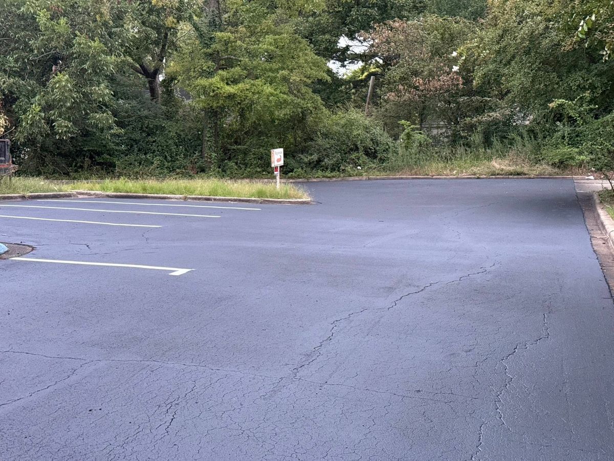 Sealcoating for JBS Paving in Cedartown, GA