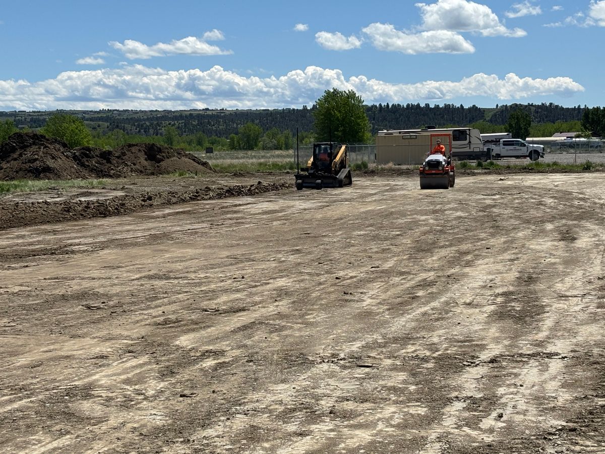 Foundation Digging for Z & S Construction in Billings Heights, MT