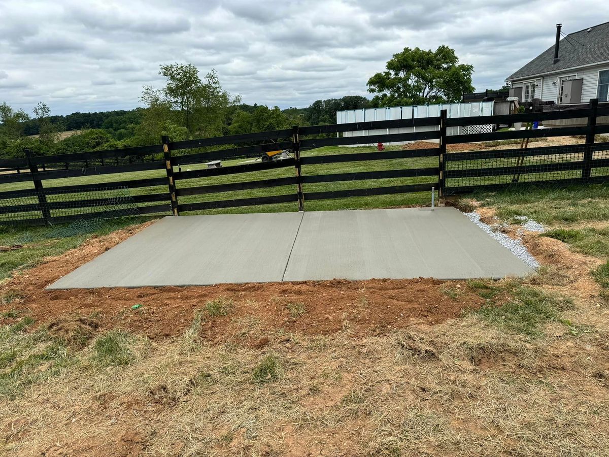 Concrete Slab Construction for Moat Concrete Construction in Westminster,  MD