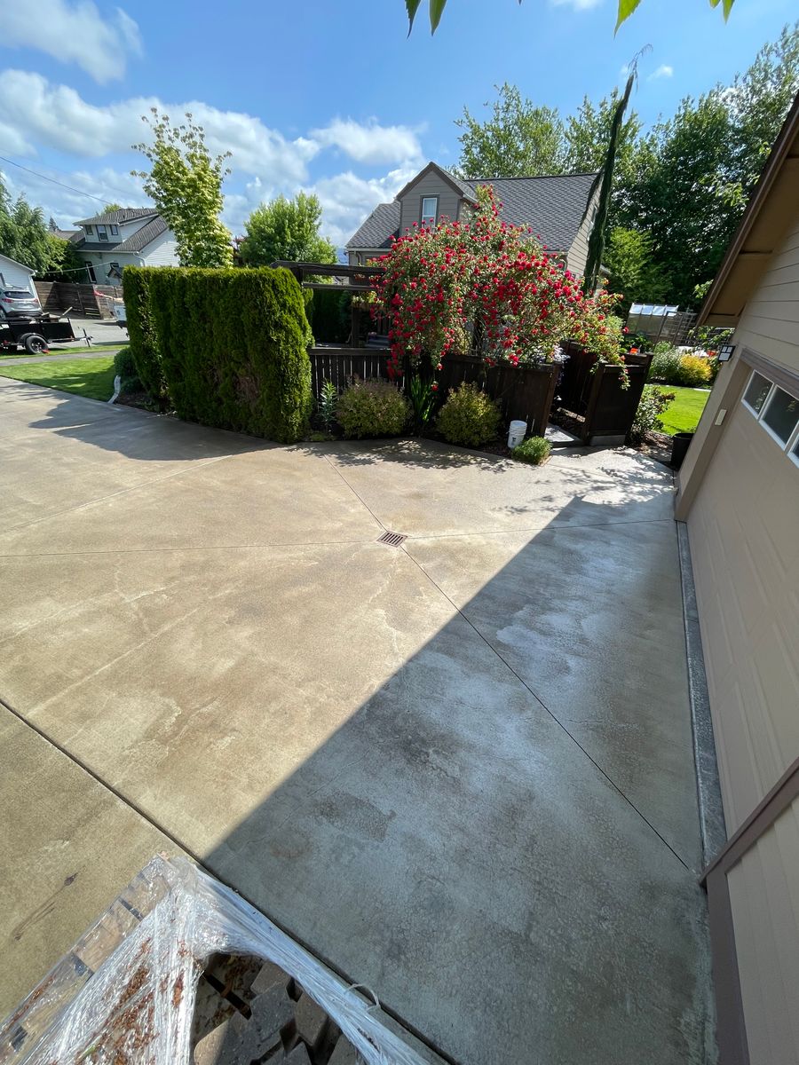 Concrete Driveways for MD Construction & Sewer in North Yelm, WA
