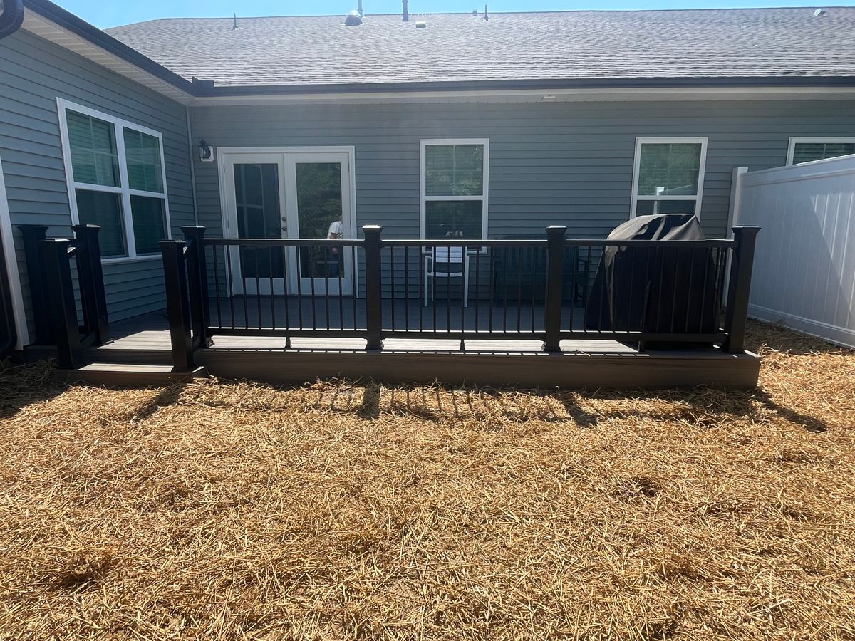 Porch Builds for Hughes Builders LLC in Greensboro, NC