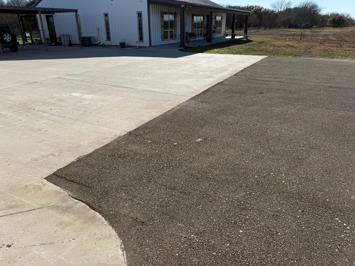 Property Grading for Strause Land Improvement & Construction in George West, TX