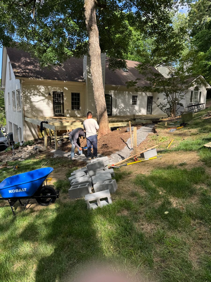 Deck & Patio Installation for J&L Remodeling in Mt. Juliet, TN