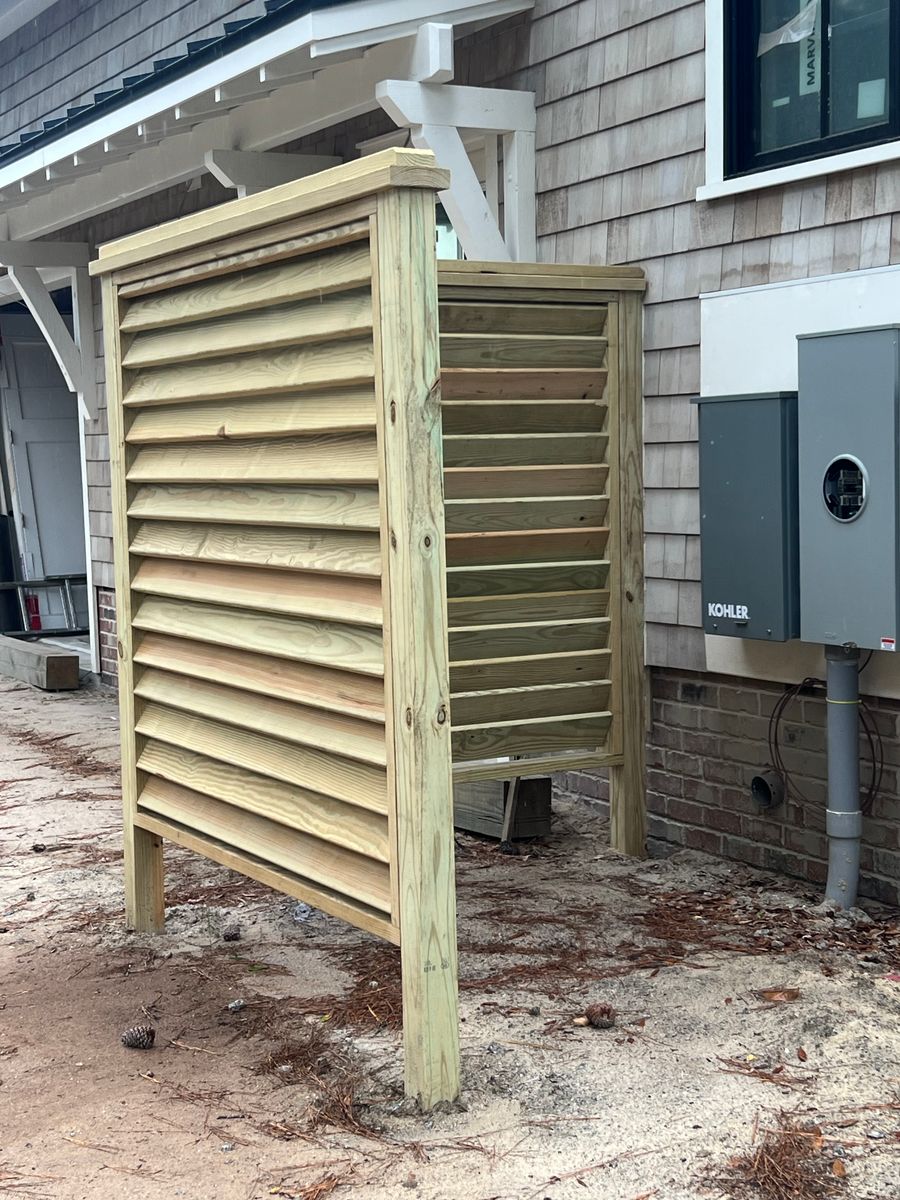 Carpentry for A Cut Above Custom Builders, LLC in Morehead City, NC