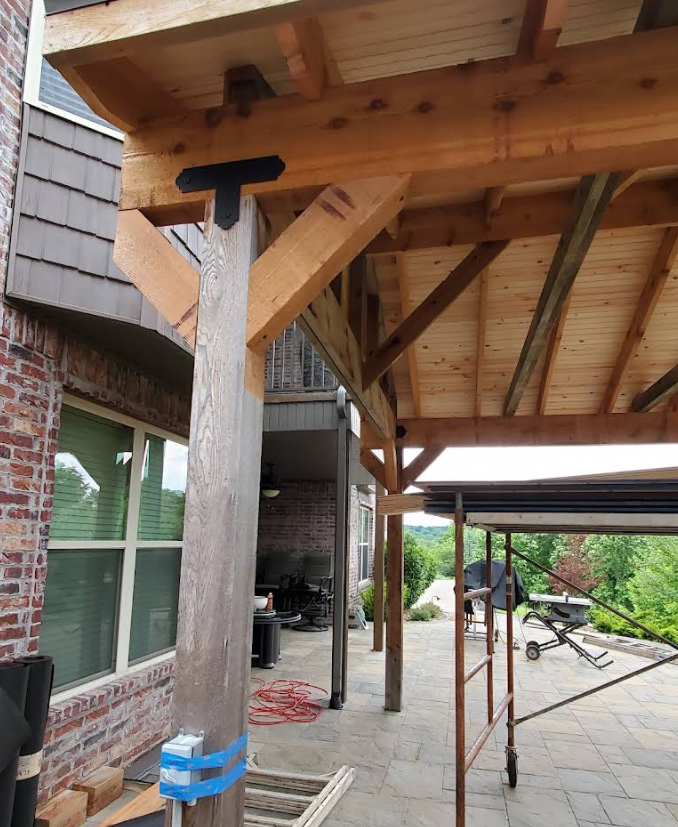 Outdoor Pavilion for NWA Custom Decks & Builds in Bentonville, AR