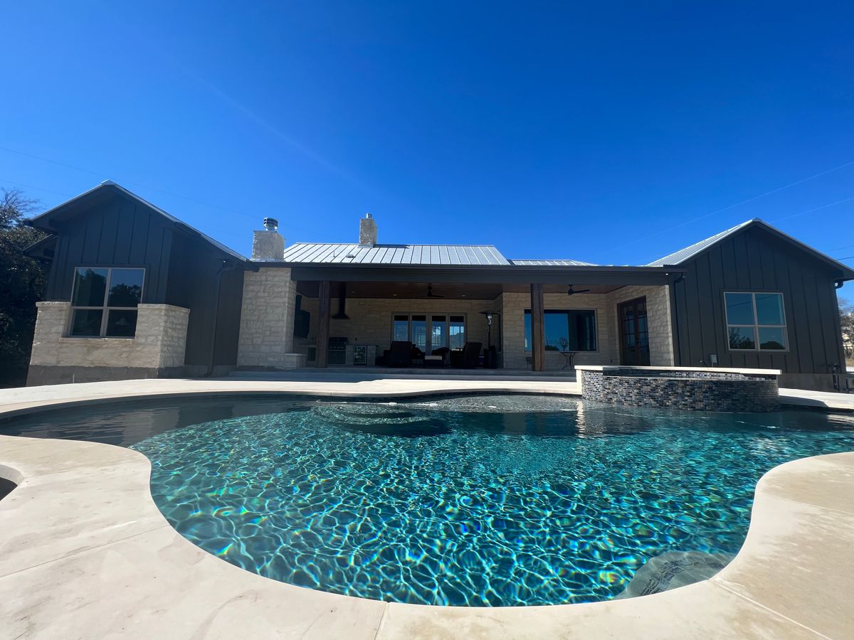 New Custom Homes for ABEL Custom Build & Design, LLC. in New Braunfels, TX