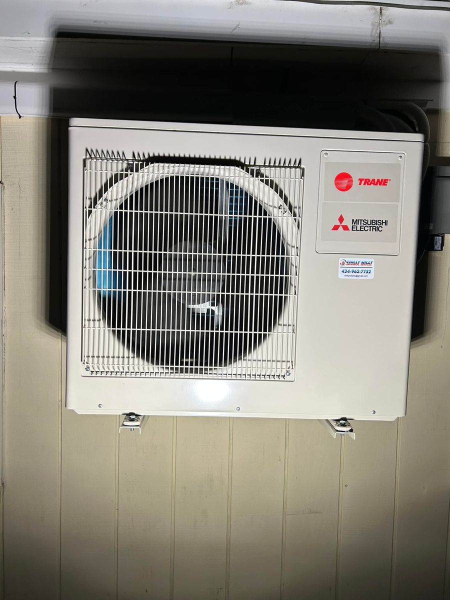 Installation of HVAC Systems for Chilly Willy Mechanical in Charlottesville, VA