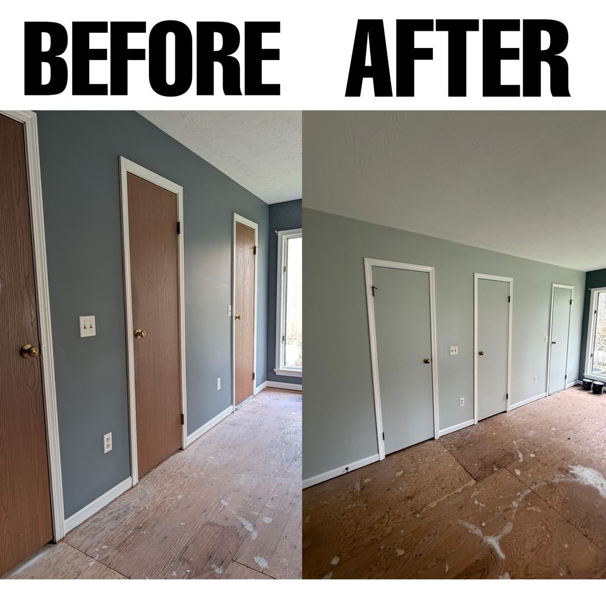 Residential painting for  C&M Painting Finishing in Rochester, NY