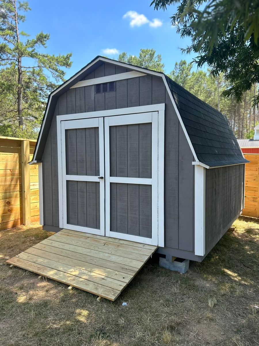 Custom Shed Construction for Shamrock Shed and Garage in Charlotte , NC