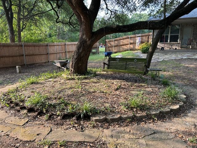 Stonework for L & L Landscape and Design in Weatherford, TX