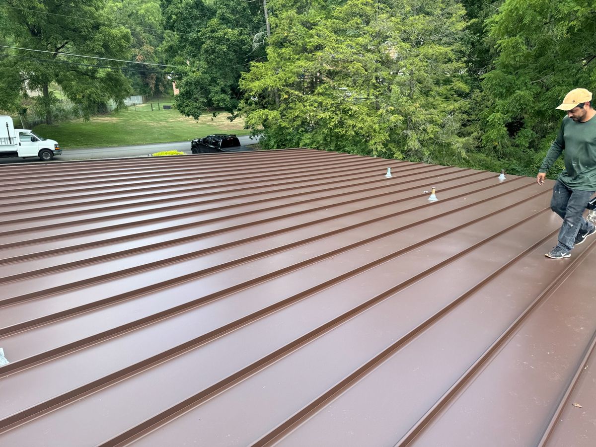 Metal Roofing Installation for Ridge Point Roofing in Venetia, PA
