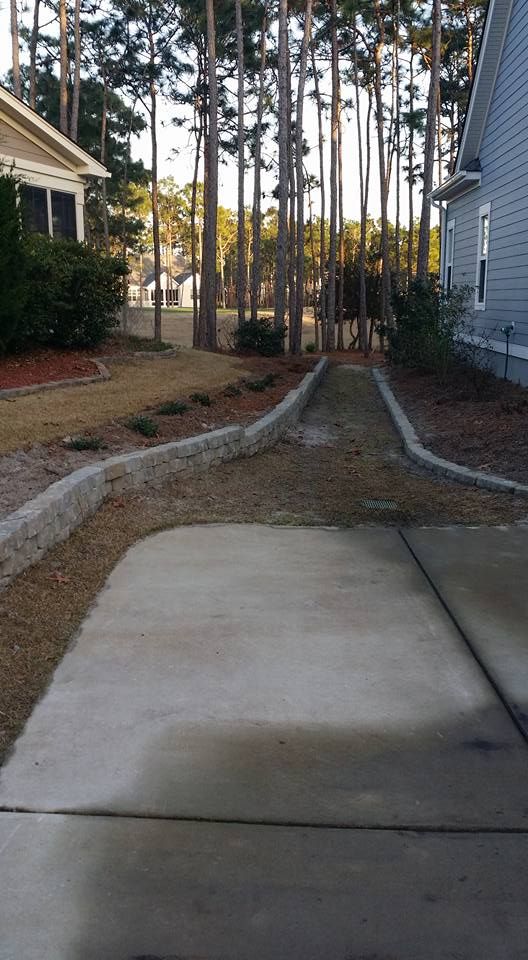 Garden & Lawn Edging for Bianchi Business Development in Southport, NC