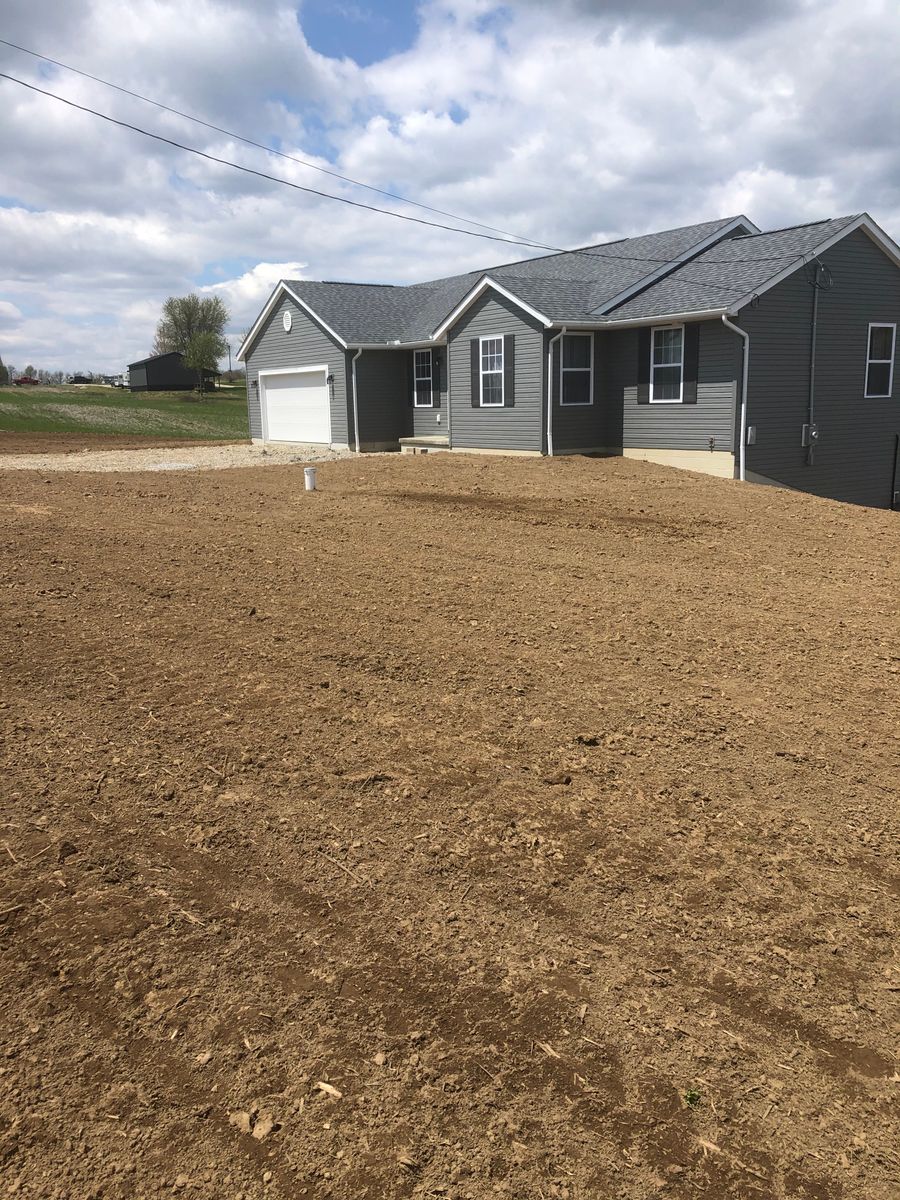 Grading for ASC Excavating LLC in Lucas, OH