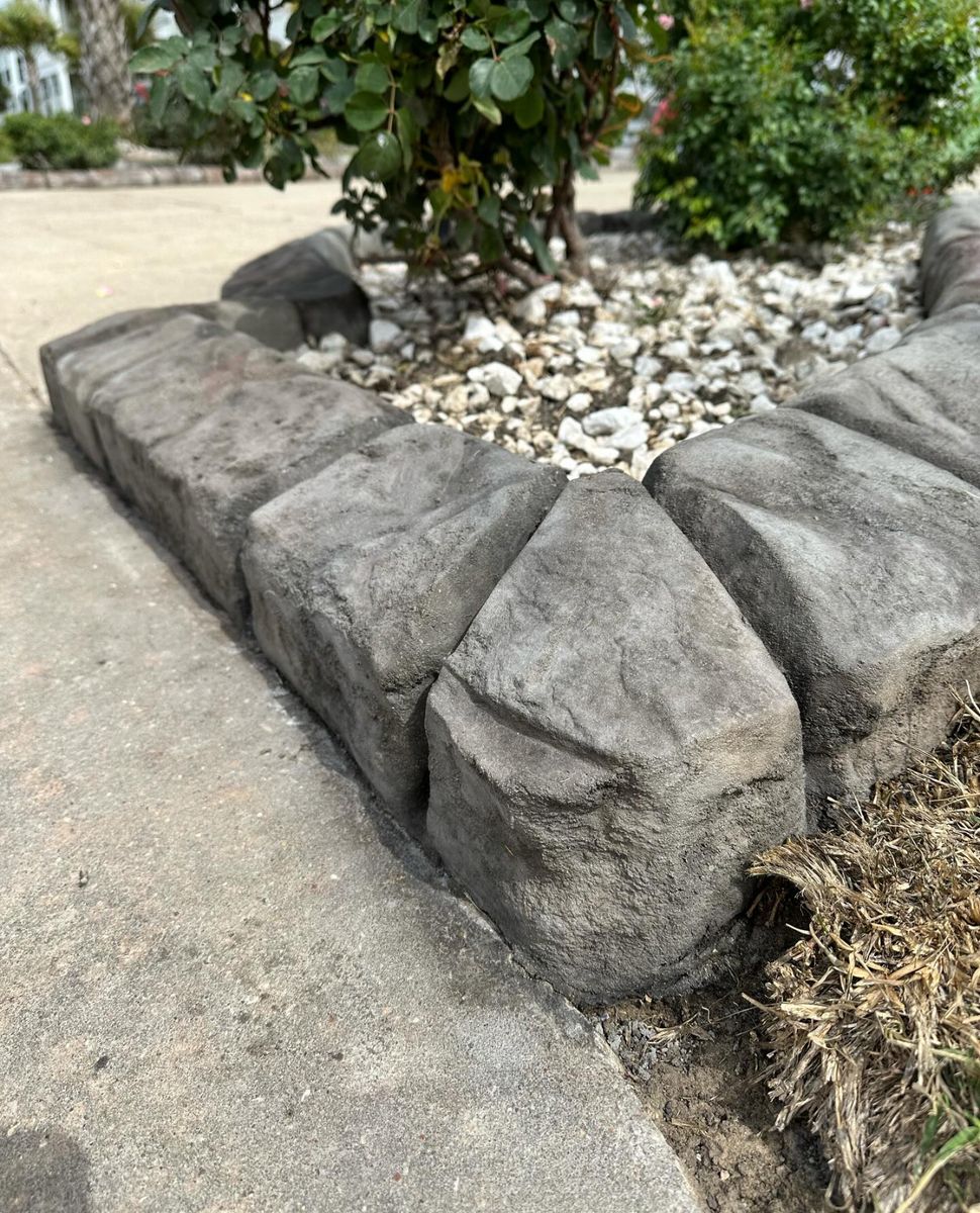 Landscaping for Texas Curb N Borders in Houston, TX