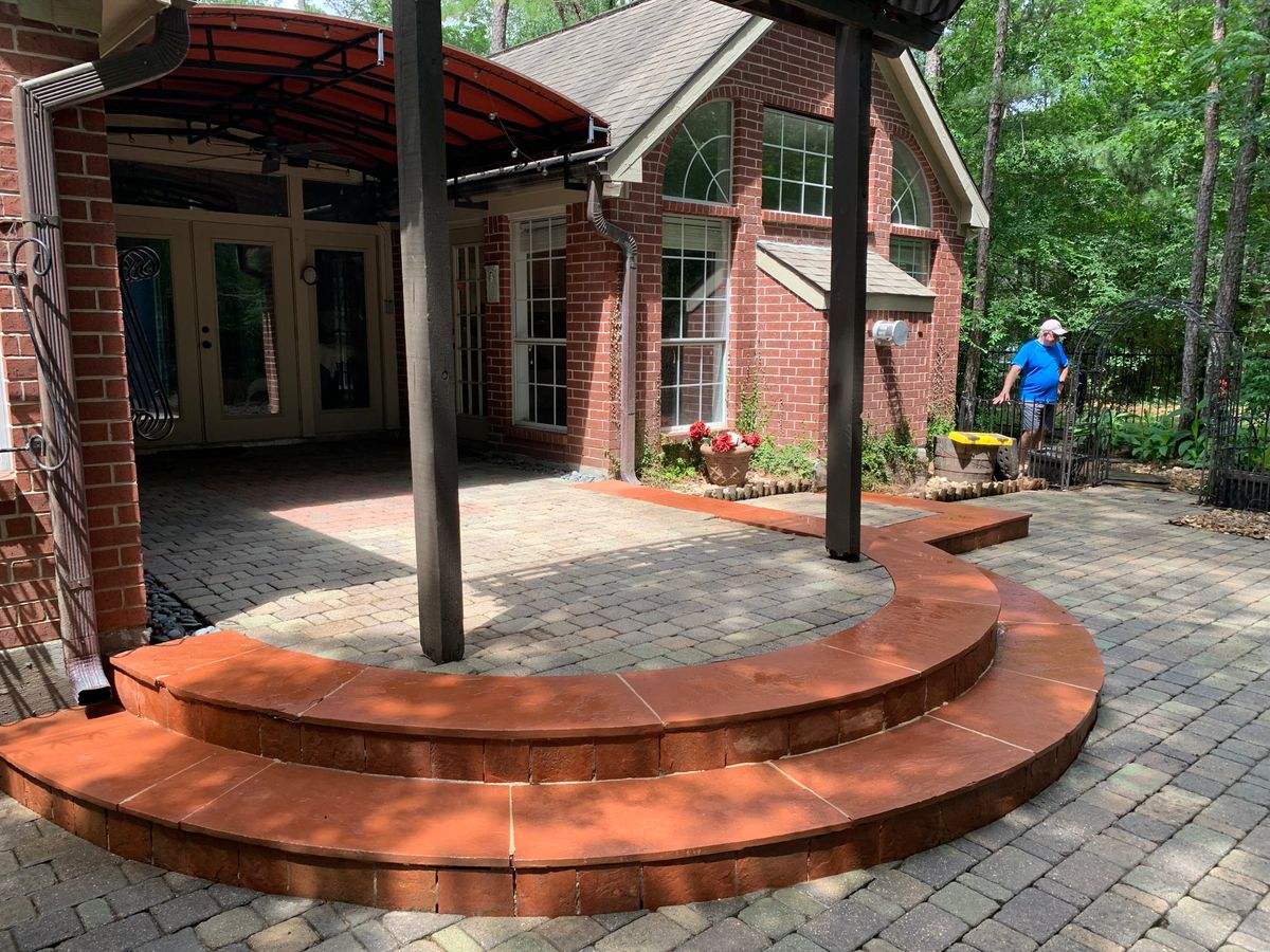 Patio Cleaning for Everyday Pressure Washing in The Woodlands, TX