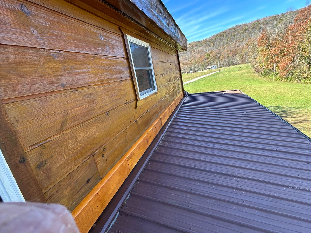 Log Home Staining for NXT Generation Painting in Cookeville, TN