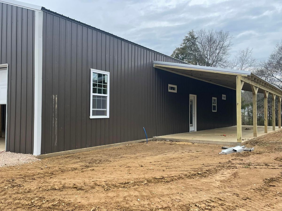 Barndominium Construction for Teague Construction in Ramer, TN