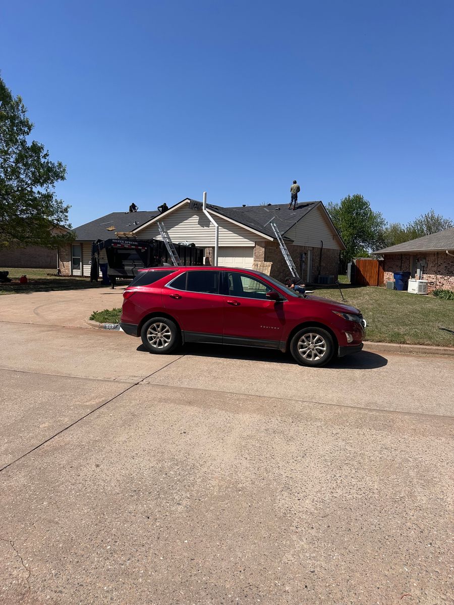 Roofing for Triple C Improvements in Carnegie, OK