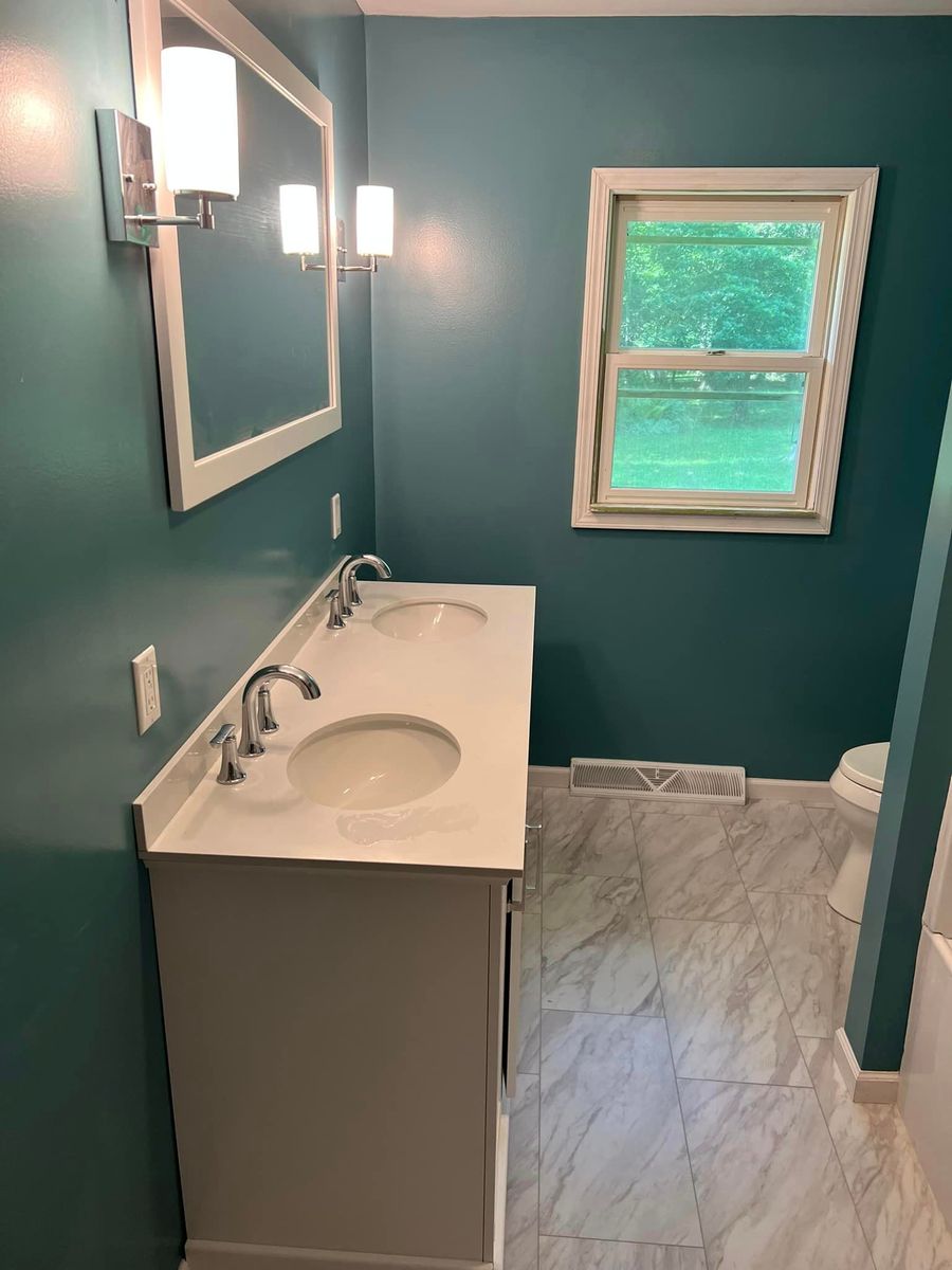 Bathroom Renovation for Mirror Image Home Repair & Remodeling Services in Bangor, MI