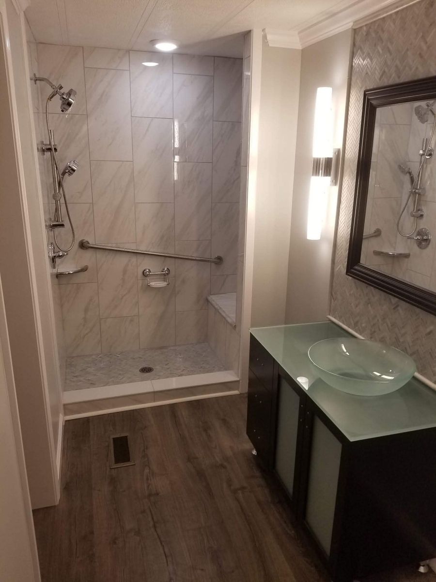 Bathroom Remodeling for C&K Builders in Dunkirk, NY