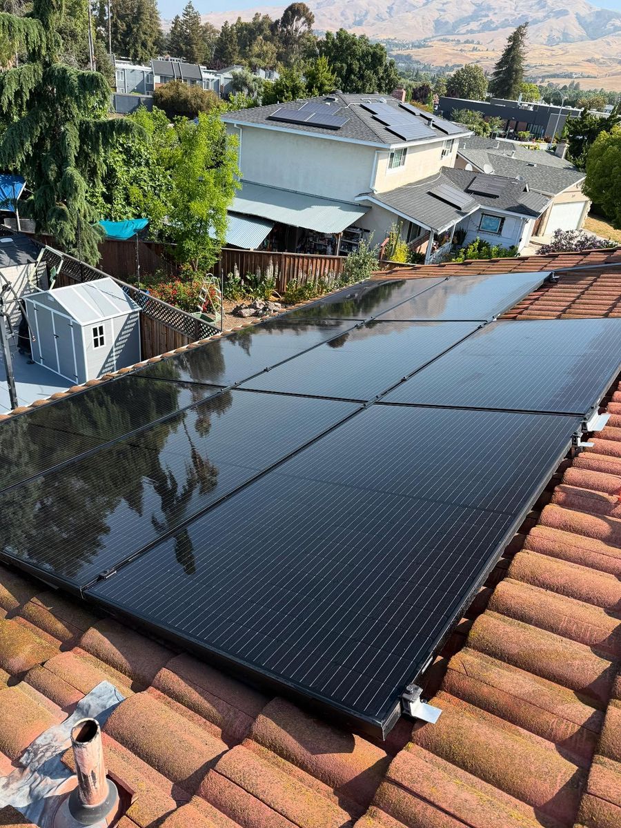 Solar Panel Cleaning for GGG Home Services in San Jose, CA
