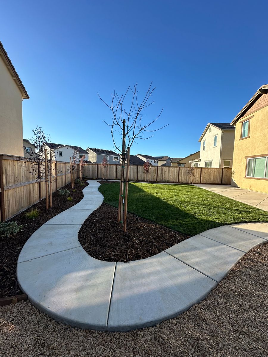 Concrete installation for Diamond Landscape & Hardscape in Diamond Springs, CA