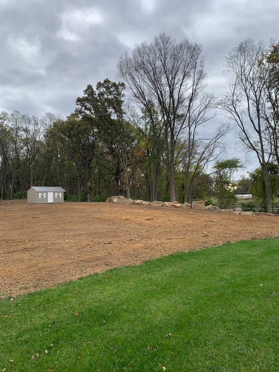 Land Clearing for Penn Top Property Services in Lake Meade, PA