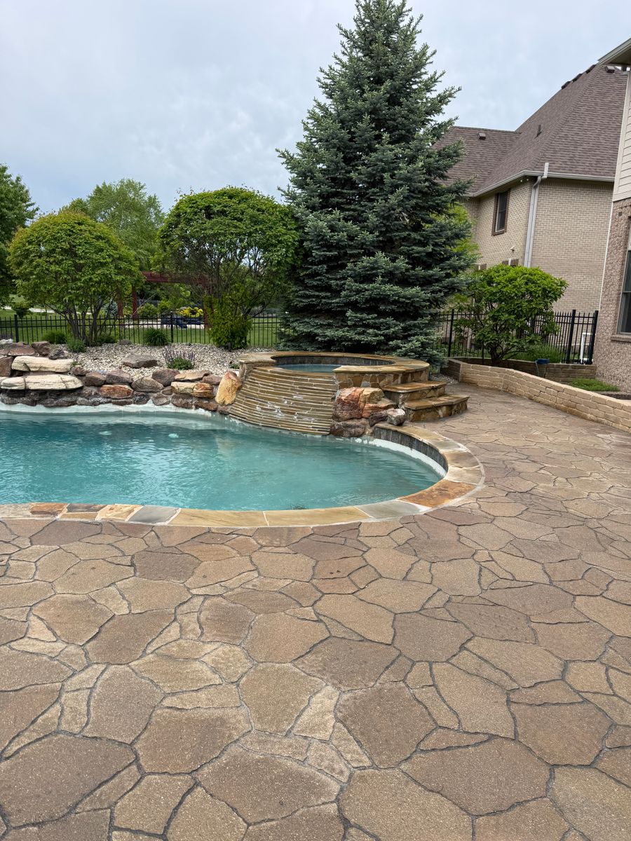 Patio Design & Construction for Whyde Masonry in Beech Grove, IN
