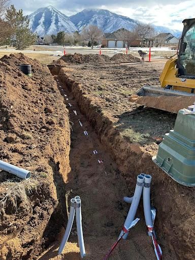 Trenching for S&T Construction & X LLC in Spanish Fork, UT